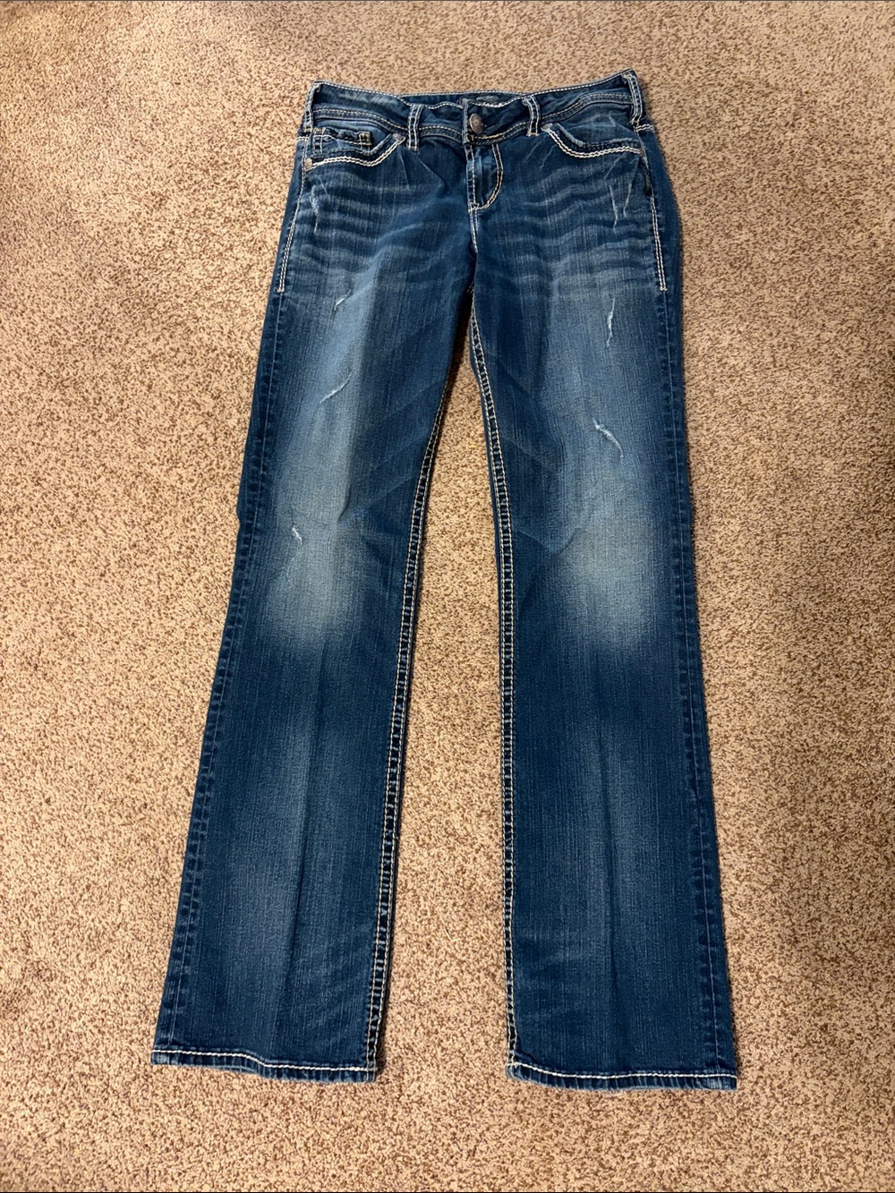 Silver jeans Suki mid slim boot 29x33
